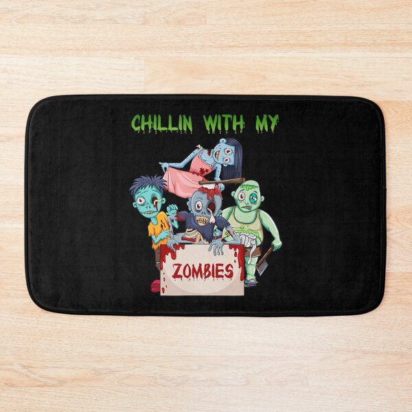 Item preview, Chilling With My Zombie Halloween- Ghost Zombie Halloween designed and sold by kynercha.