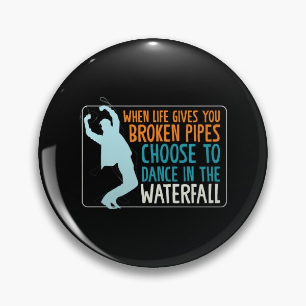 Item preview, Choose To Dance In The Waterfall Nature Waterfalls designed and sold by kynercha.