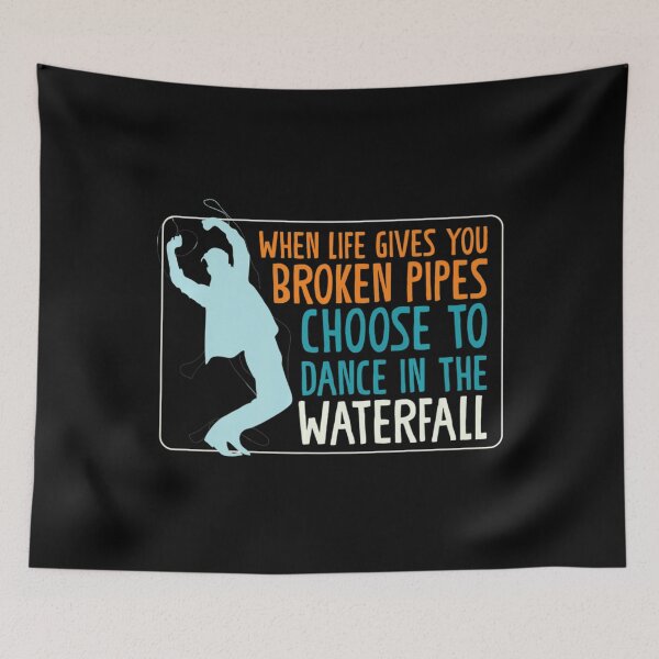 Item preview, Choose To Dance In The Waterfall Nature Waterfalls designed and sold by kynercha.