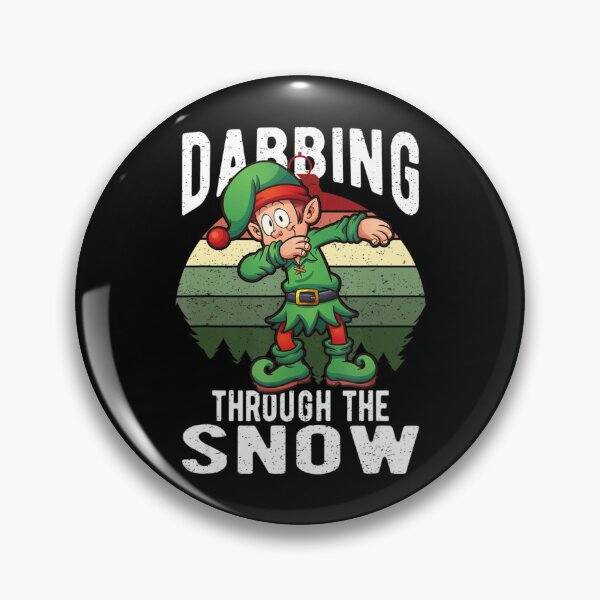 Item preview, Christmas Boy Elf Dabbing Though The Snow Dancing designed and sold by kynercha.