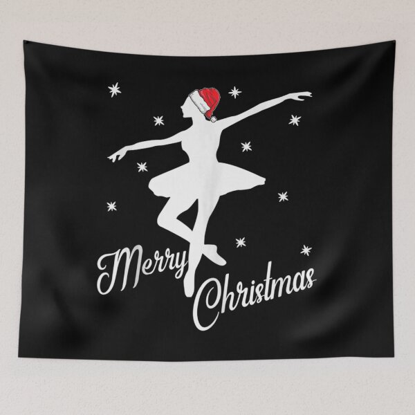 Item preview, Christmas Ballet Dancer Dance Santa Xmas designed and sold by kynercha.