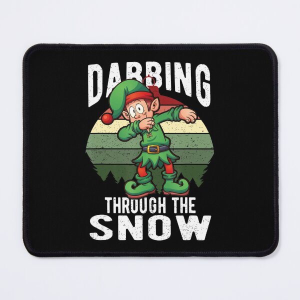 Item preview, Christmas Boy Elf Dabbing Though The Snow Dancing designed and sold by kynercha.