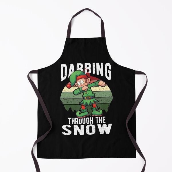 Item preview, Christmas Boy Elf Dabbing Though The Snow Dancing designed and sold by kynercha.