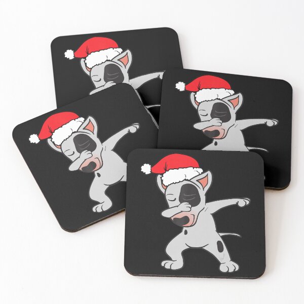 Item preview, Christmas Bull Terrier Dog Dabbing Dab Dancing designed and sold by kynercha.