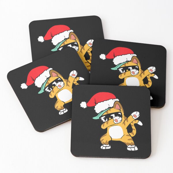 Item preview, Christmas Cat Pets Animal Dabbing Dab Dancing designed and sold by kynercha.