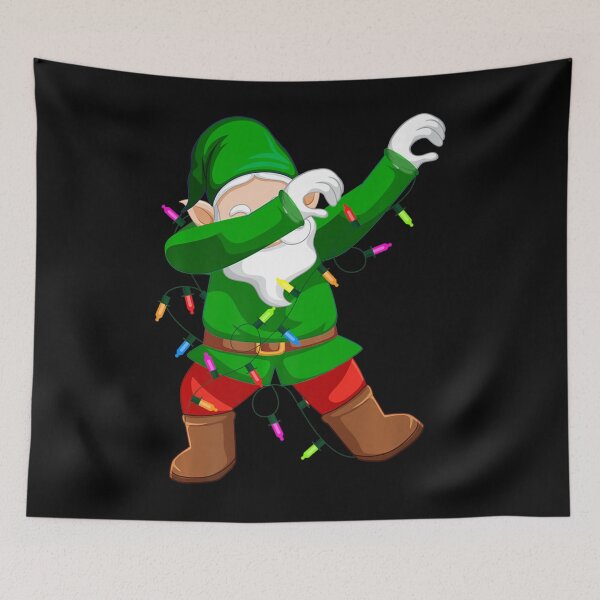 Item preview, Christmas Dabbing Elf Christmas Lights Dab Dancing designed and sold by kynercha.