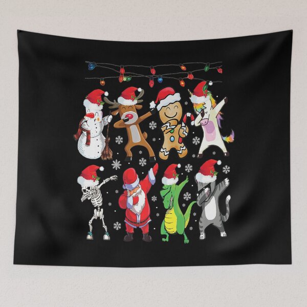 Item preview, Christmas Dabbing Santa Animals Dab Dance designed and sold by kynercha.