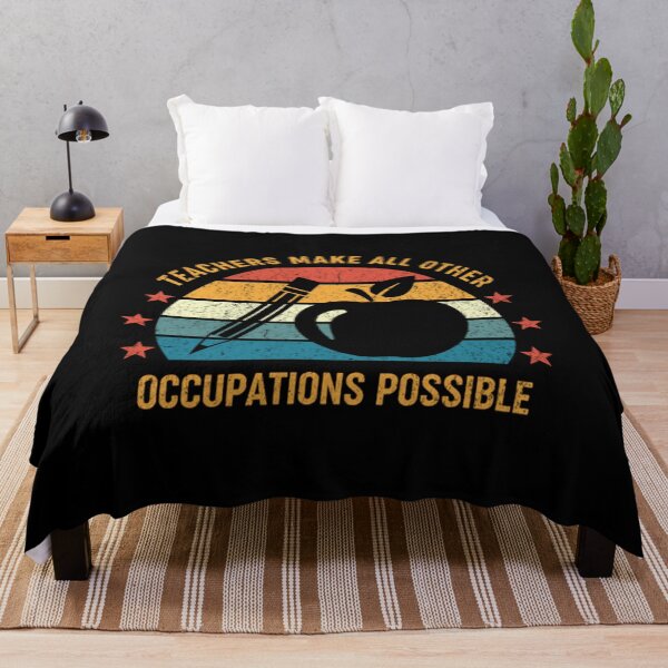 Item preview, Vintage Teacher Make All Other Professions Possible Quotes designed and sold by BufFord71.