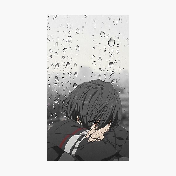 Sad Boy Photographic Print for Sale by Harukuradesu0