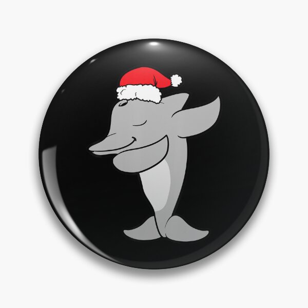 Item preview, Christmas Dolphin Animal Dabbing Dab Dancing designed and sold by kynercha.