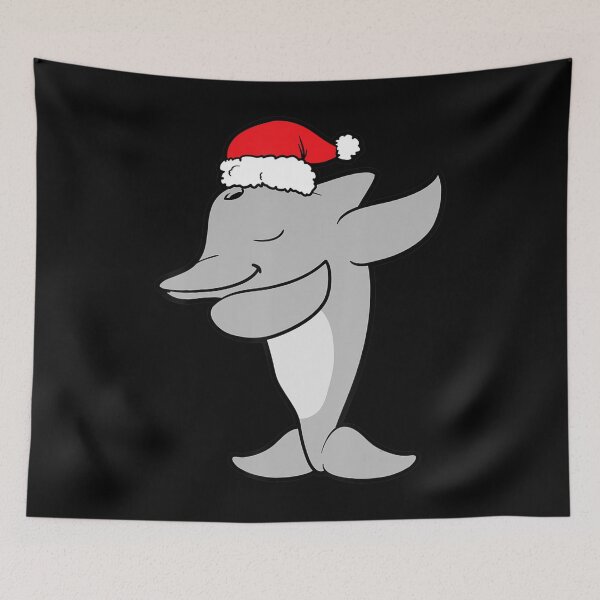 Item preview, Christmas Dolphin Animal Dabbing Dab Dancing designed and sold by kynercha.