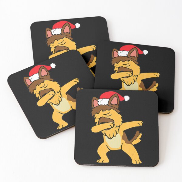 Item preview, Christmas German Shepherd Dog Dabbing Dab Dancing designed and sold by kynercha.