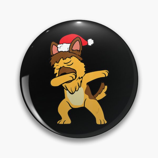 Item preview, Christmas German Shepherd Dog Dabbing Dab Dancing designed and sold by kynercha.