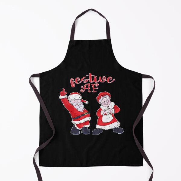 Item preview, Christmas Festive Af With Dancing Santa And Ms Claus designed and sold by kynercha.