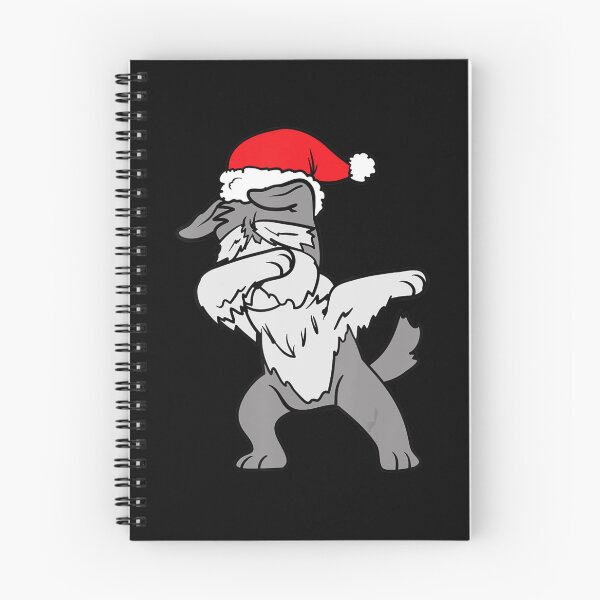 Item preview, Christmas Giant Schnauzer Dog Dabbing Dab Dancing designed and sold by kynercha.