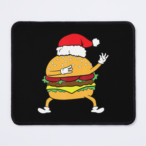 Item preview, Christmas Hamburger Cheeseburger Burger Fast Food Dancing designed and sold by kynercha.