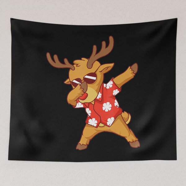Item preview, Christmas In July Dabbing Deer Holiday Summer designed and sold by kynercha.
