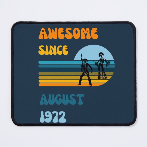 Item preview, Awesome since August 1972 | Born in August 1972 | Made in August 1972 | Legend since August 1972 | August 1972 Birthday Gift for 50 year old mom dad grandma grandpa | Vintage Retro 70s Birthday idea designed and sold by Saffire6.