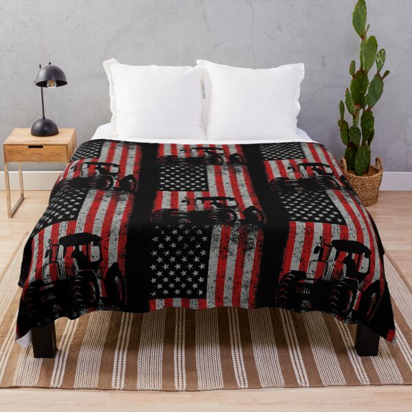 Item preview, Retro American Flag Tractor Gift Men Women Tractor Farm designed and sold by Julia Hessel.
