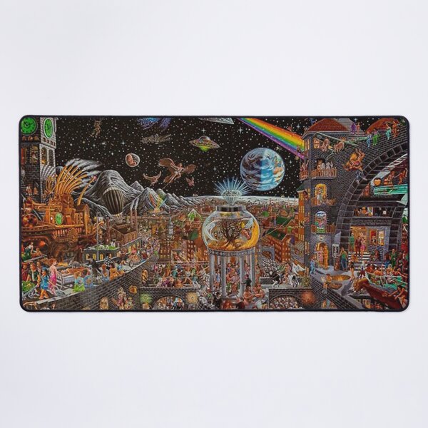 Vista previa del artículo con la obra «Pink Floyd - Ecos del lado oscuro de la luna», diseñado y vendido por angelacarne.