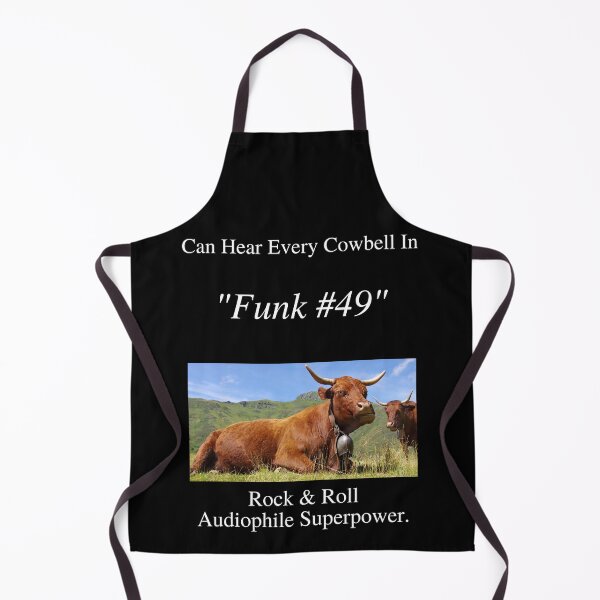 Item preview, Rock And Roll Audiophile Hear Every Cowbell Funk #49 01 White Text designed and sold by TWMBDesigns.