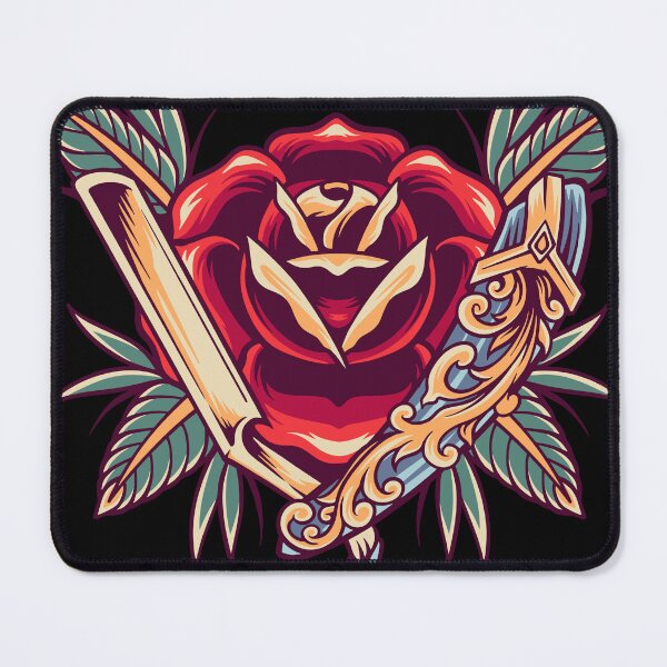 Item preview, Rose Babershop Retro Illustration designed and sold by STR Graphs.