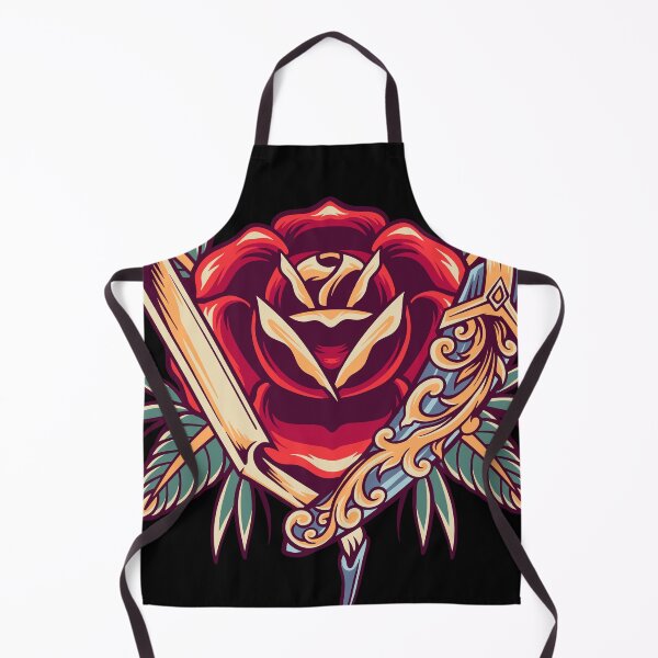 Item preview, Rose Babershop Retro Illustration designed and sold by STR Graphs.