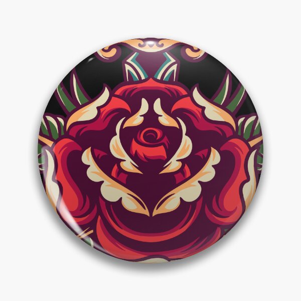Item preview, Rose And Knife Retro Illustration designed and sold by STR Graphs.