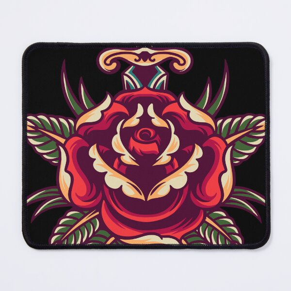 Item preview, Rose And Knife Retro Illustration designed and sold by STR Graphs.