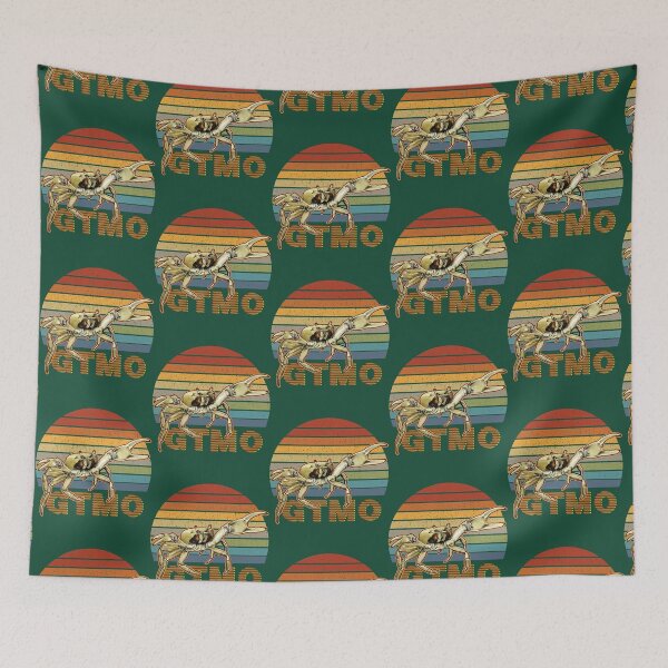 Item preview, Retro GTMO Landkrabbe - NAS Guantanamo Bay Cuba designed and sold by Stylotexs.