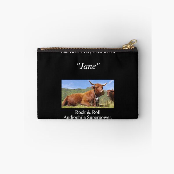 Item preview, Rock And Roll Audiophile Hear Every Cowbell Jane 01 White Text designed and sold by TWMBDesigns.