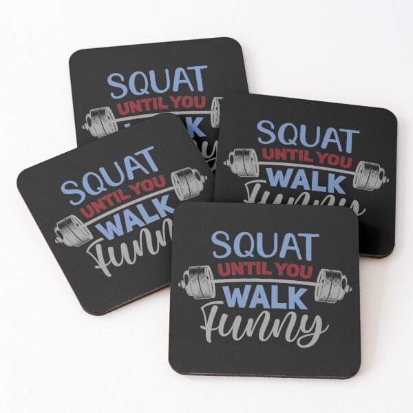 Item preview, Squat Until You Walk Funny designed and sold by Gevover.