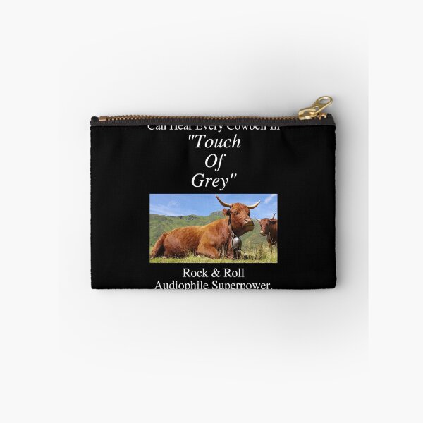 Item preview, Rock And Roll Audiophile Hear Every Cowbell Touch of Grey 01 White Text designed and sold by TWMBDesigns.