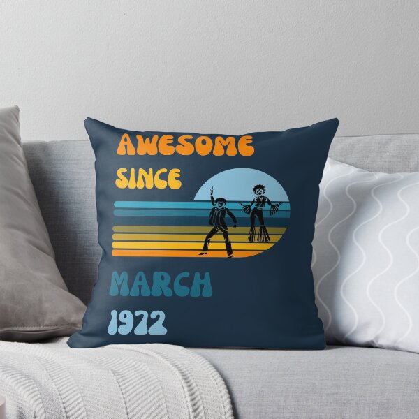 Item preview, Awesome since March 1972 | Born March 1972 | Made in March 1972 | Legend since March 1972 | Birthday Gift for 50 year old mom dad grandma grandpa | Vintage Retro 70s Birthday gift idea designed and sold by Saffire6.