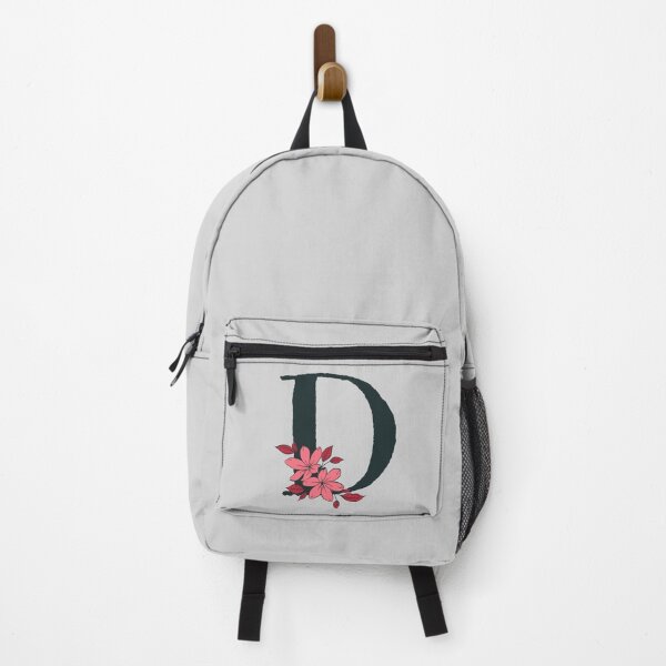 Item preview, Pink floral D monogram designed and sold by Coffee Lifestyle.