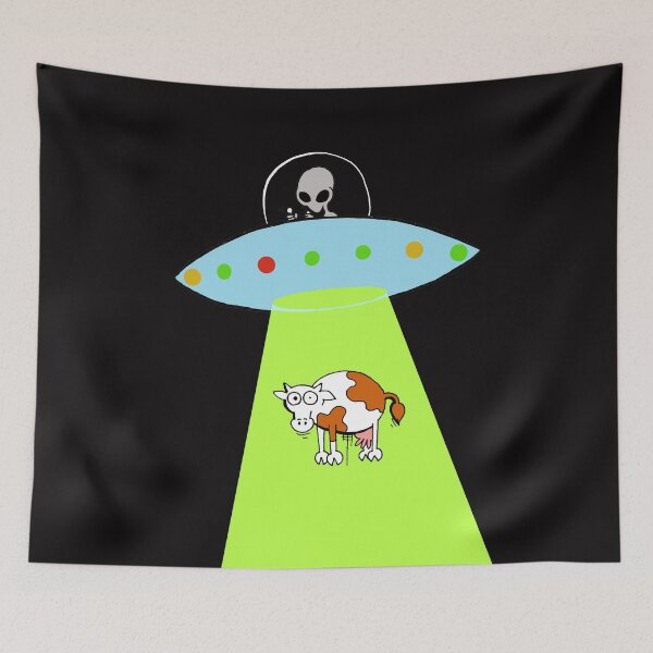 Item preview, UFO cow designed and sold by lucamendieta.