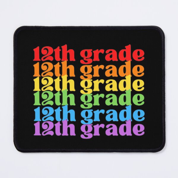 Item preview, Twelfth Grade Vibes Only, Back To School, Rainbow designed and sold by ImaginedCo.