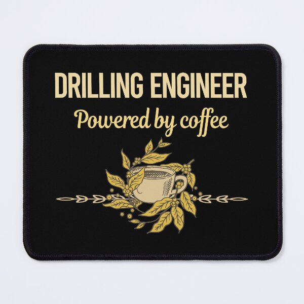 Item preview, Powered By Coffee Drilling Engineer designed and sold by trinayolkcelia.