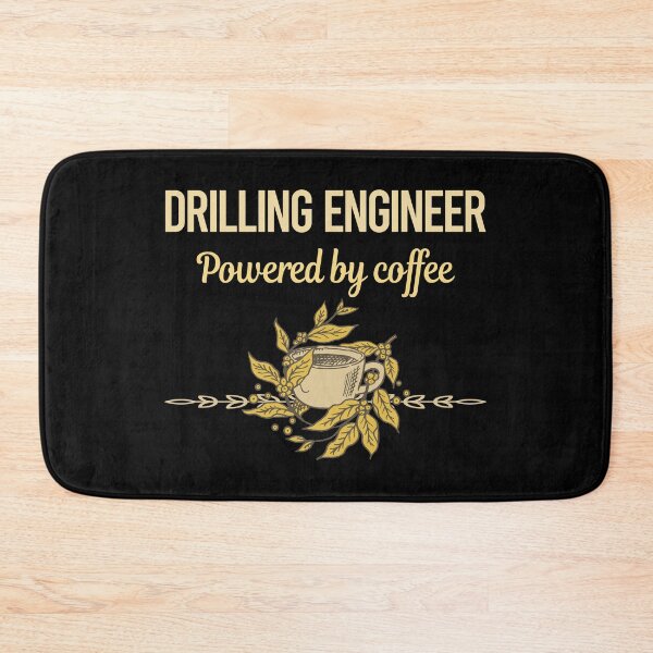 Item preview, Powered By Coffee Drilling Engineer designed and sold by trinayolkcelia.