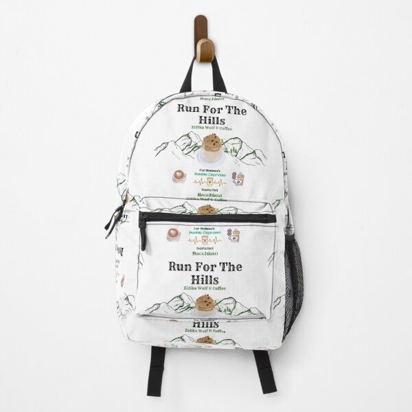 Item preview, Run For The Hills For Zidika Wolf And Coffee Double Expresso designed and sold by Darlene Douglas-Jackson.