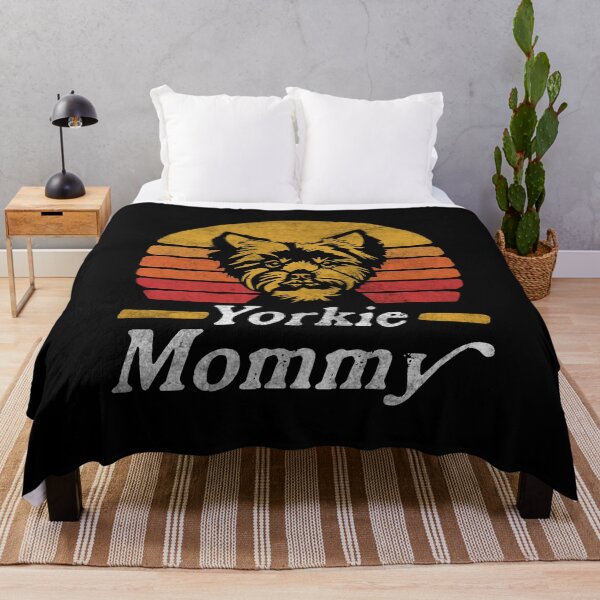 Item preview, Retro Vintage Yorkie Mommy designed and sold by More Cute Dogs.