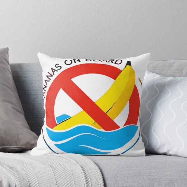 Item preview, NO BANANAS ON BOARD designed and sold by Racingdecals.