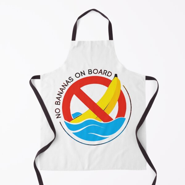 Item preview, NO BANANAS ON BOARD designed and sold by Racingdecals.