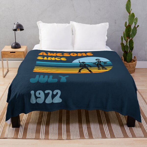 Item preview, Awesome since July 1972 | Born July 1972 | Made in July 1972 | Legend since July 1972 | Birthday Gift for 50 year old mom dad grandma grandpa | Vintage Retro 70s Birthday gift idea designed and sold by Saffire6.