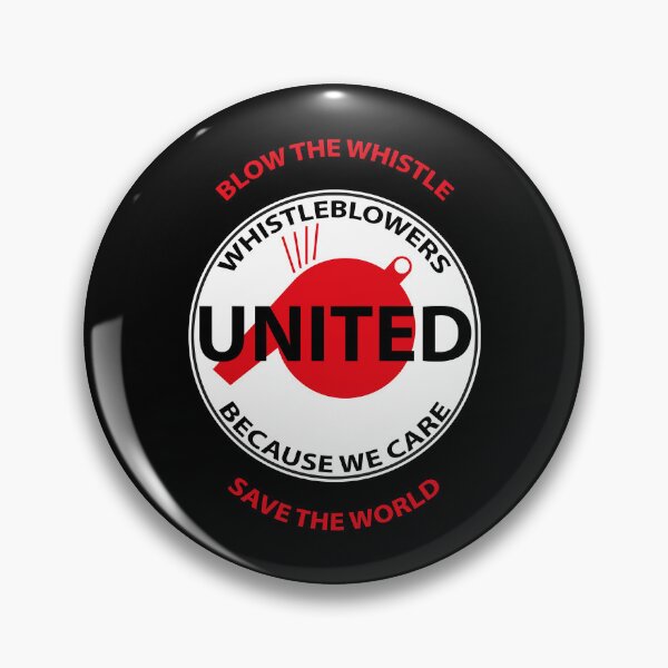 Item preview, Whistleblower United badge designed and sold by Stylotexs.
