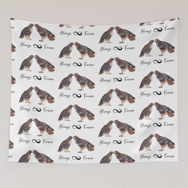 Item preview,  Red Tailed Hawk, Always and Forever. designed and sold by Roy & Tiffany.