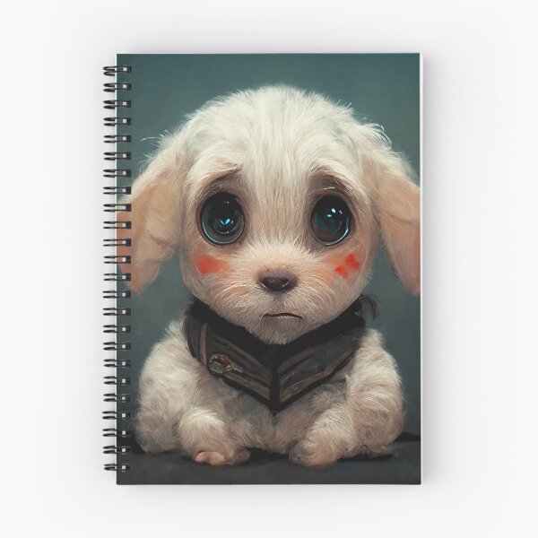 Item preview, Adorable Small Regretful Puppy with Beautiful Big Shine Eyes designed and sold by SingularityGeek.