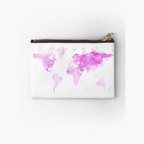 Item preview, World Map Pink designed and sold by lukassfr.