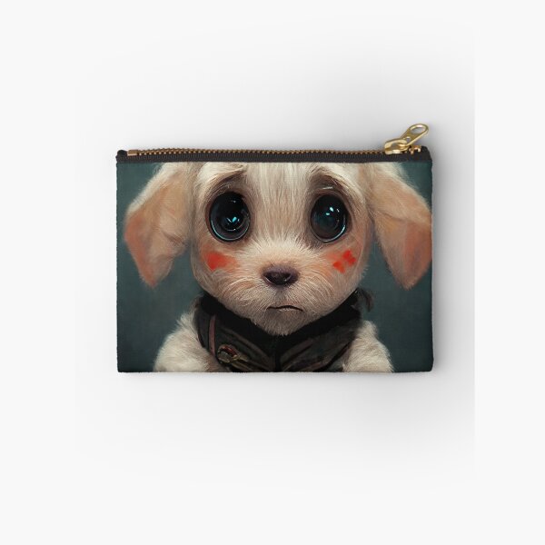 Item preview, Adorable Small Regretful Puppy with Beautiful Big Shine Eyes designed and sold by SingularityGeek.