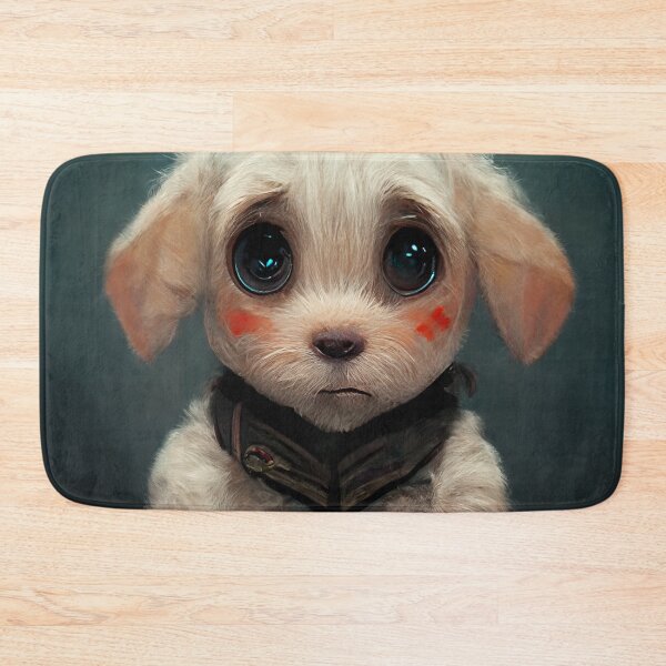 Item preview, Adorable Small Regretful Puppy with Beautiful Big Shine Eyes designed and sold by SingularityGeek.